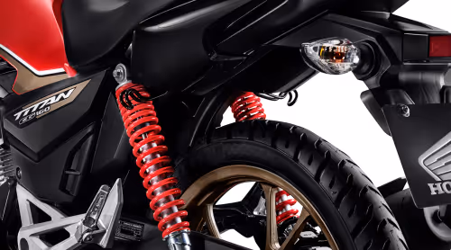 Moto Honda Nova Titan Edição Comemorativa de 50 Anos Novos Amortecedores