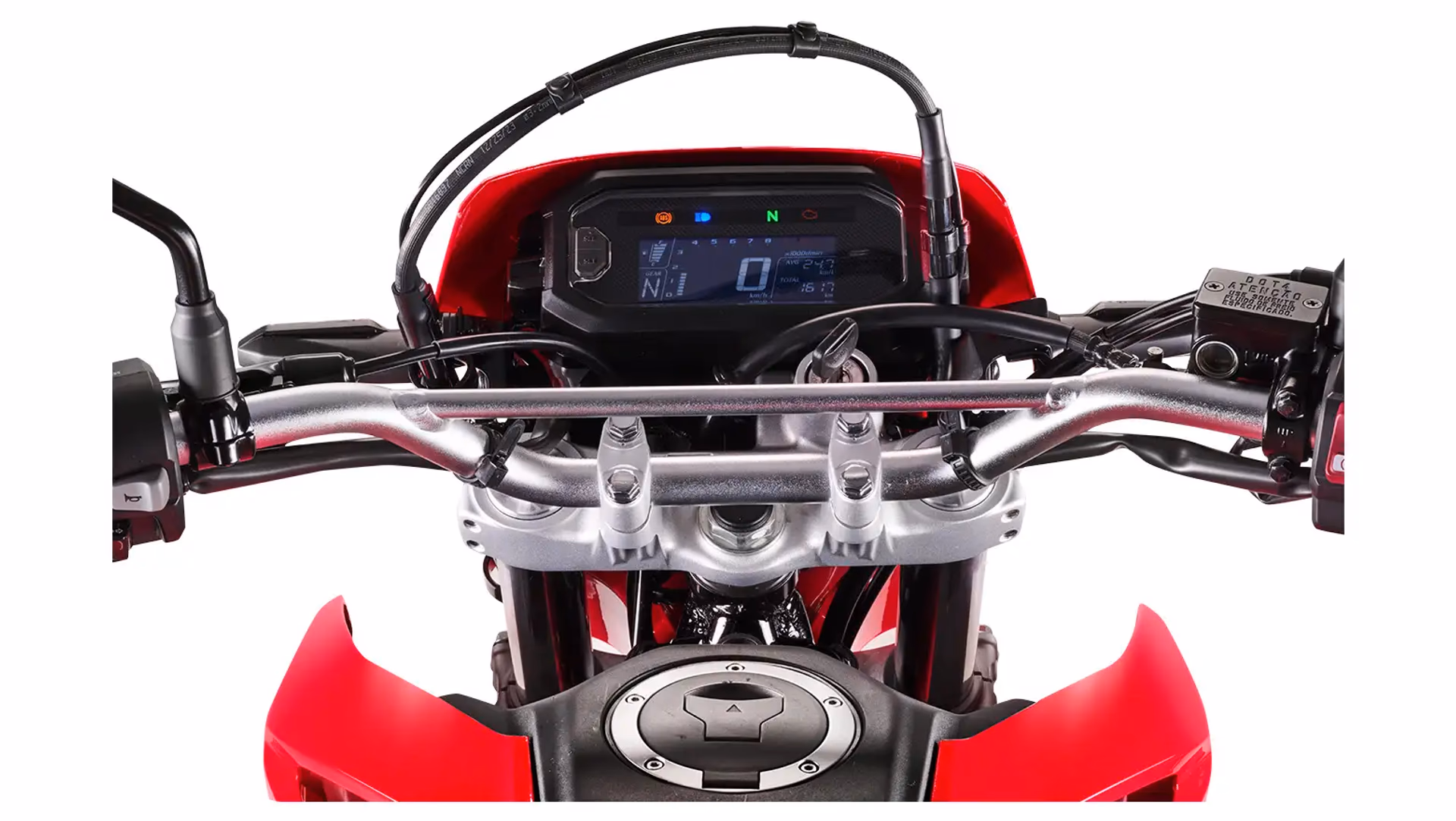 Moto XR 300L Tornado Special Edition Galeria Visão do Painel Frontal - 3 de 9