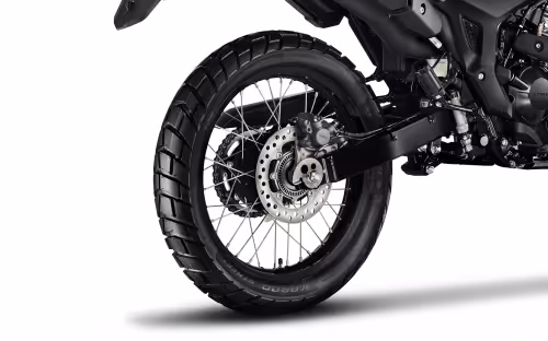 Suspensão traseira com ajuste pré-carga