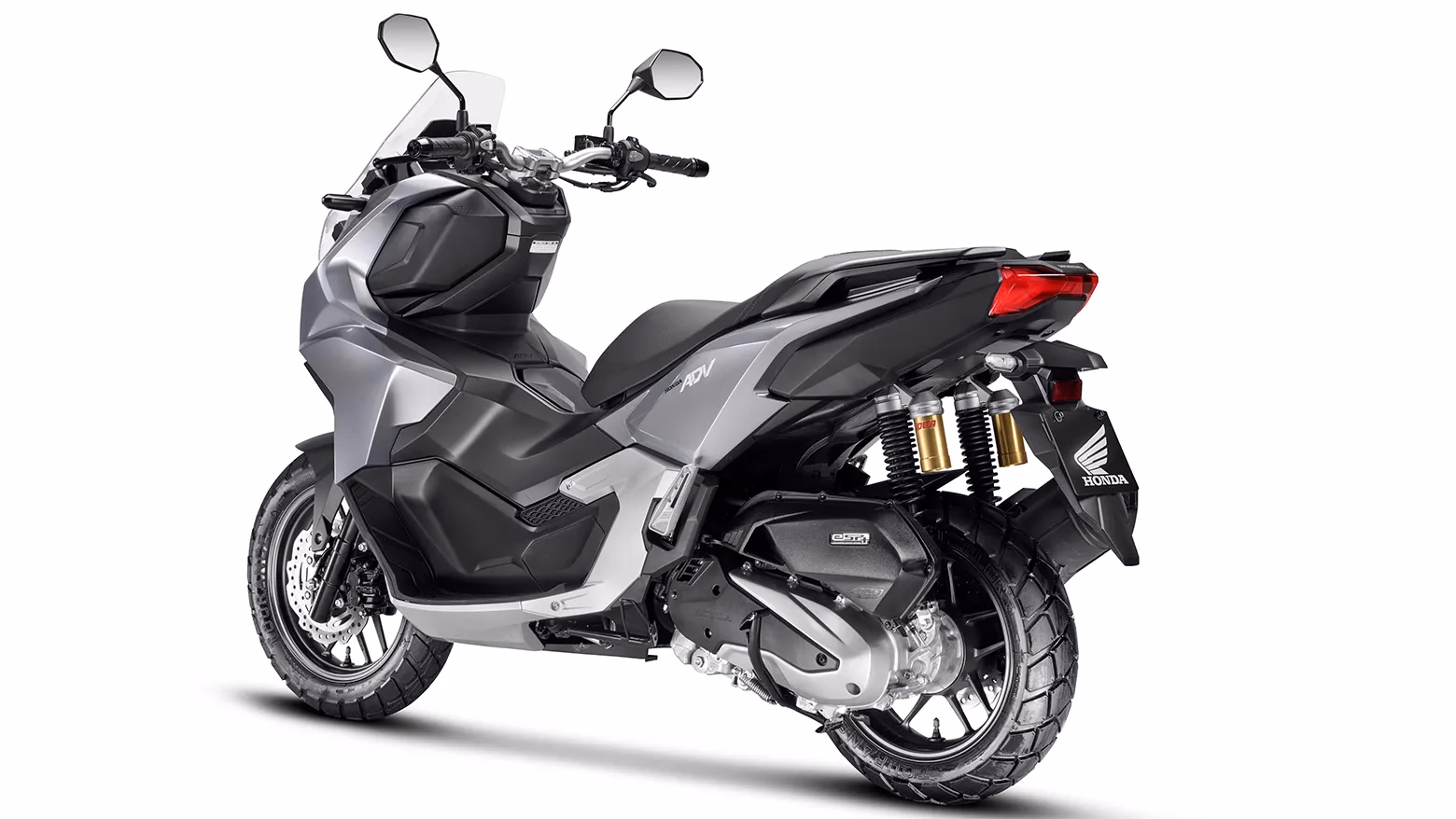 Honda ADV prata vista lateral traseira esquerda - 3 de 8