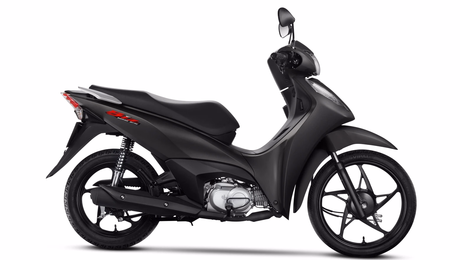 Moto Honda Biz 125 City Galeria De Fotos Lateral Direita Cinza Metalico Completa - 10 de 12